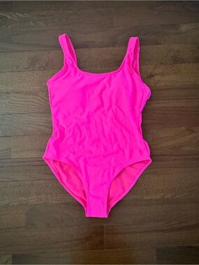 Hot Pink One-Piece Swimsuit